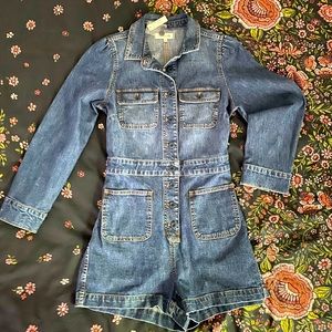 BNWT Madewell denim jumpsuit